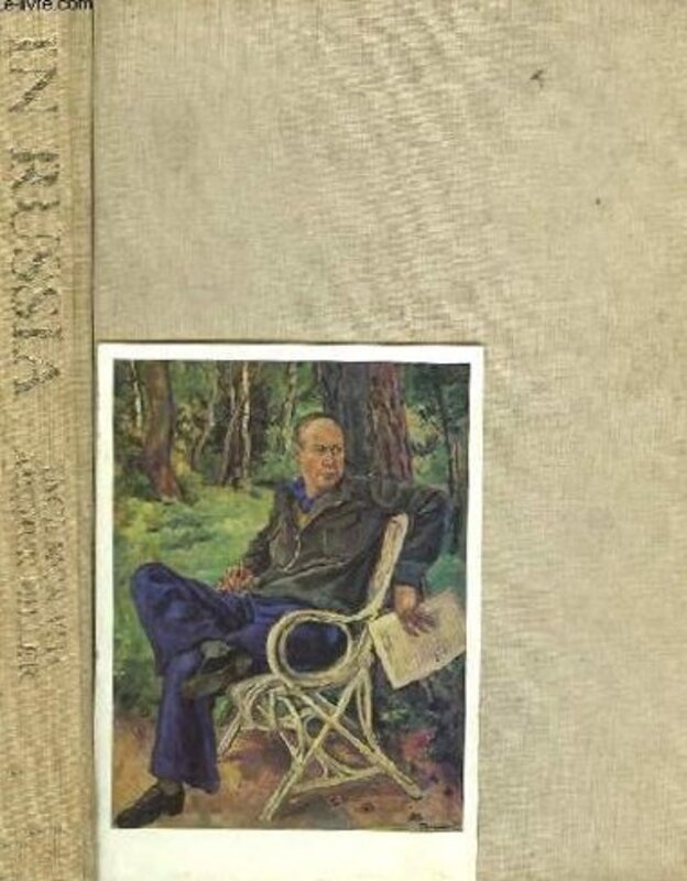 Book cover for "In Russia" by Arthur Miller