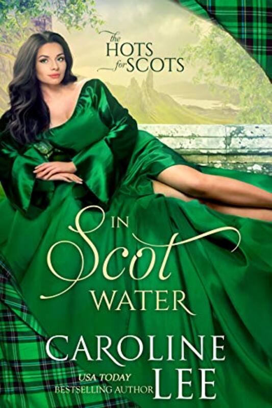 Book cover for "In Scot Water" by Caroline Lee