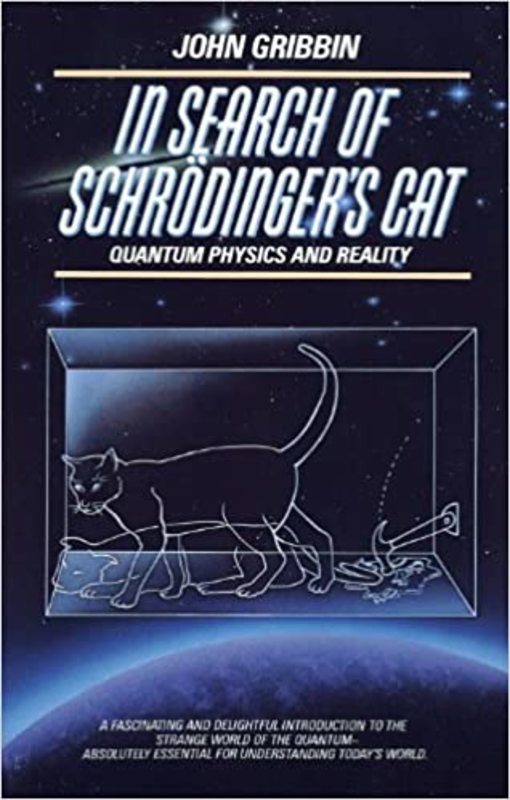 Book cover for "In Search of Schrodinger's Cat" by John Gribbin