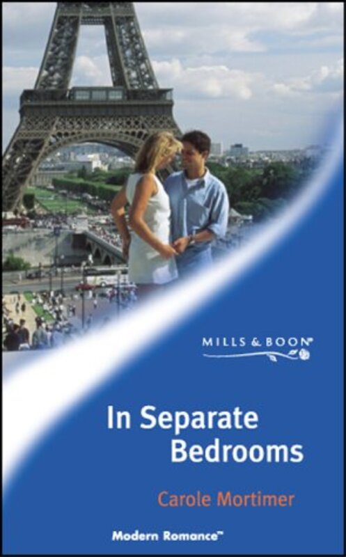 Book cover for "In Separate Bedrooms" by Carole Mortimer