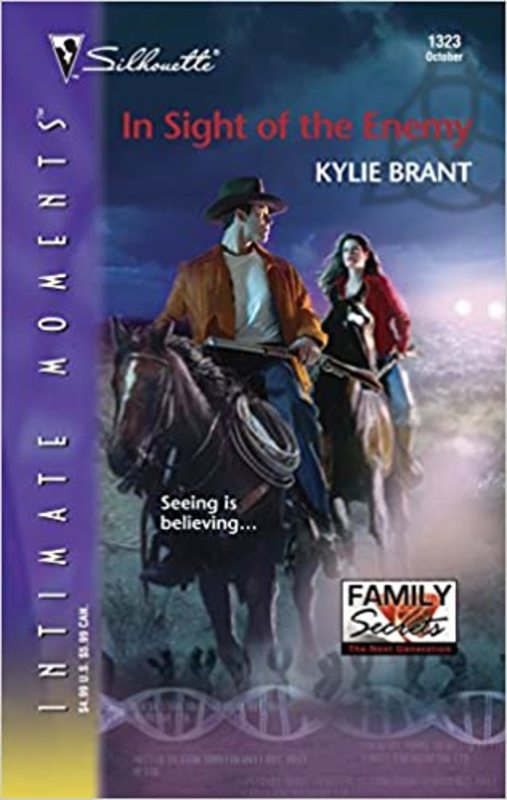 Book cover for "In Sight of the Enemy" by Kylie Brant