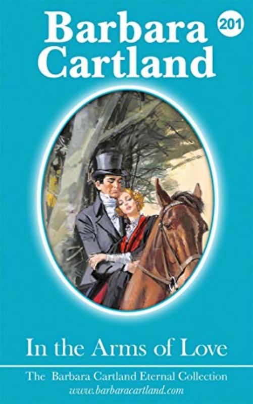 Book cover for "In The Arms of Love" by Barbara Cartland