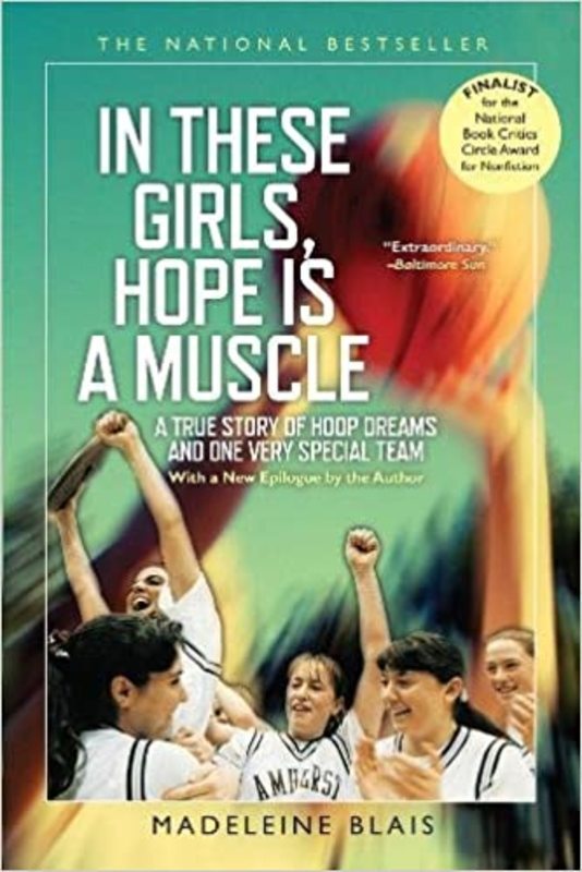 Book cover for "In These Girls, Hope Is a Muscle" by Madeleine Blais