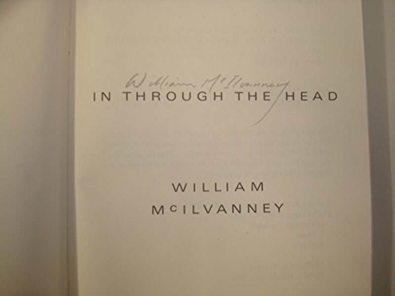 Book cover for "In Through the Head" by William McIlvanney