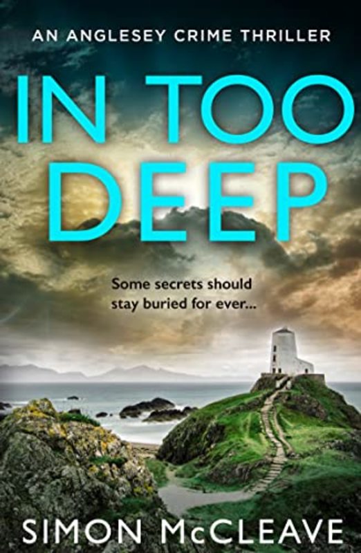 Book cover for "In Too Deep" by Simon McCleave