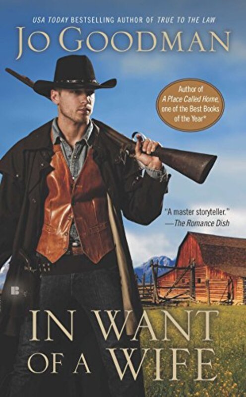 Book cover for "In Want of a Wife" by Jo Goodman