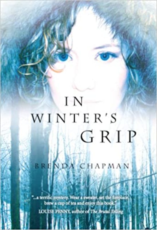 Book cover for "In Winter's Grip" by Brenda Chapman