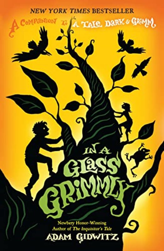 Book cover for "In a Glass Grimmly" by Adam Gidwitz