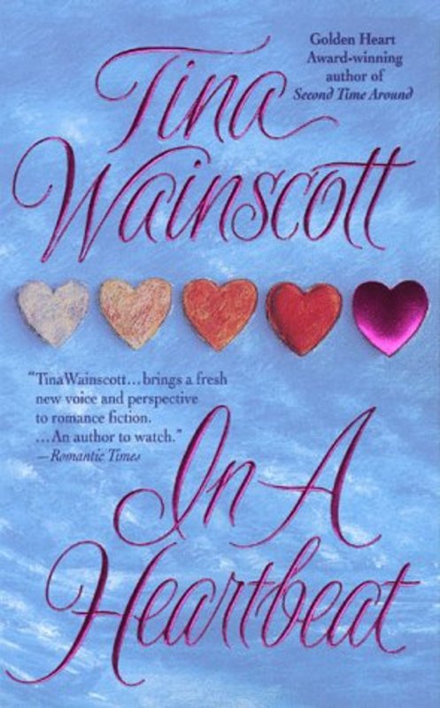 Book cover for "In a Heartbeat" by Tina Wainscott