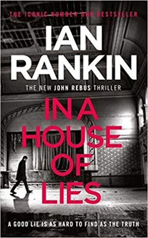 Book cover for "In a House of Lies" by Ian Rankin