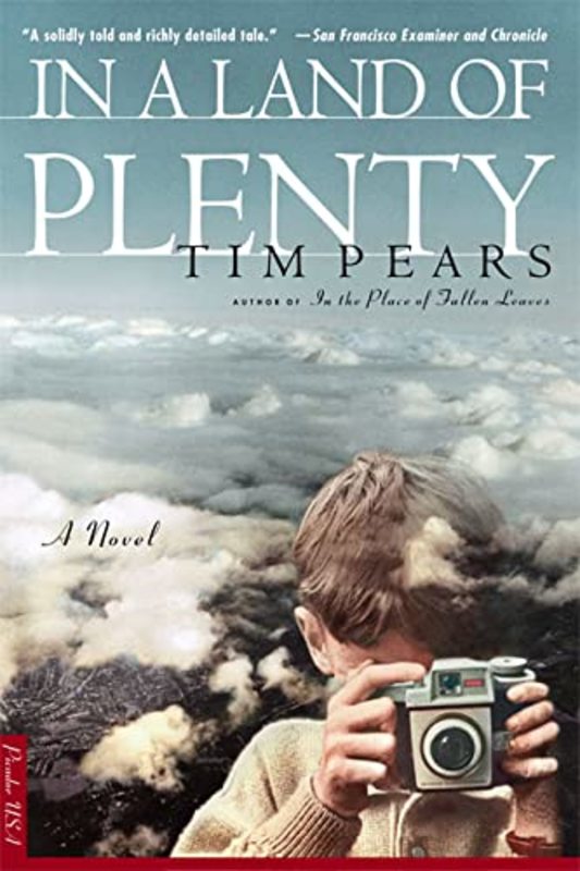 Book cover for "In a Land of Plenty" by Tim Pears