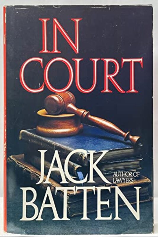 Book cover for "In court" by Jack Batten