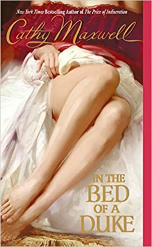 Book cover for "In the Bed of a Duke" by Cathy Maxwell