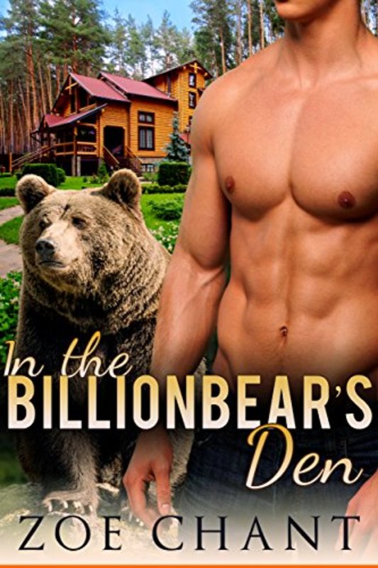 Book cover for "In the Billionbear's Den" by Zoe Chant