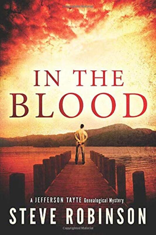 Book cover for "In the Blood" by Steve Robinson