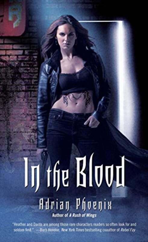 Book cover for "In the Blood" by Adrian Phoenix