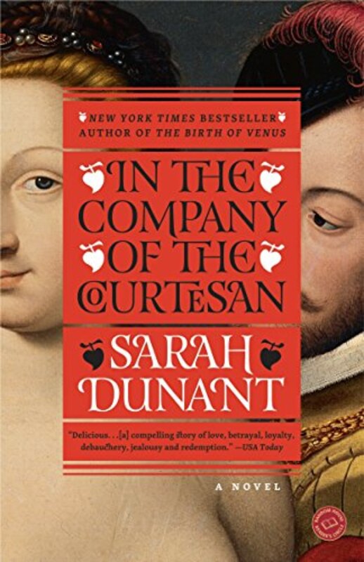 Book cover for "In the Company of the Courtesan" by Sarah Dunant
