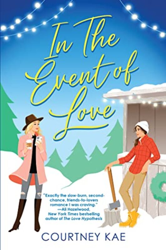 Book cover for "In the Event of Love" by Courtney Kae