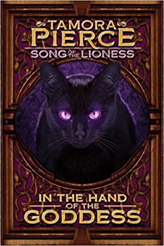 Book cover for "In the Hand of the Goddess" by Tamora Pierce