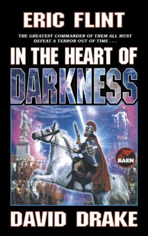 Book cover for "In the Heart of Darkness" by Eric Flint