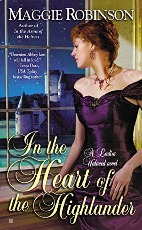 Book cover for "In the Heart of the Highlander" by Maggie Robinson