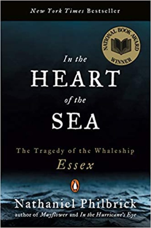 Book cover for "In the Heart of the Sea" by Nathaniel Philbrick