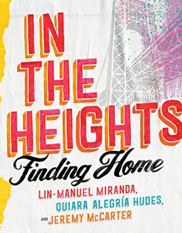 Book cover for "In the Heights" by Lin Manuel Miranda