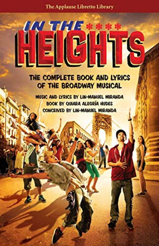 Book cover for "In the Heights" by Lin Manuel Miranda