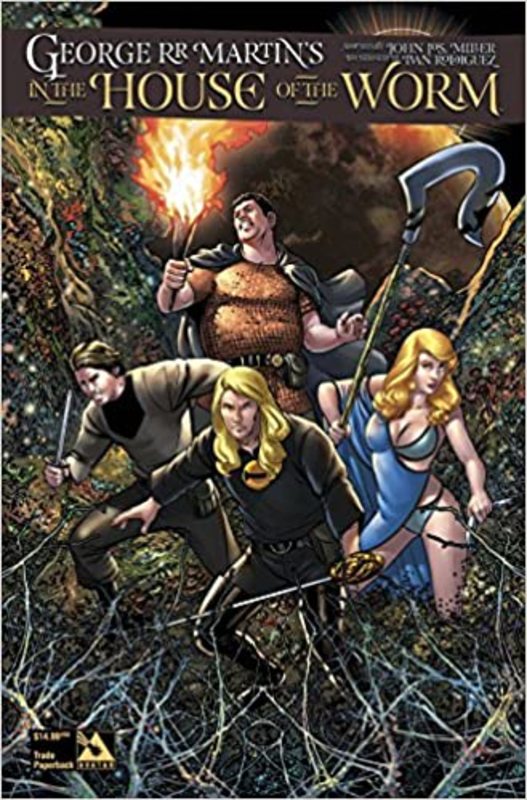 Book cover for "In the House of the Worm" by George R. R. Martin