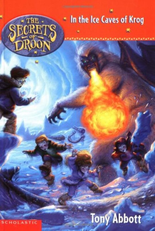 Book cover for "In the Ice Caves of Krog" by Tony Abbott