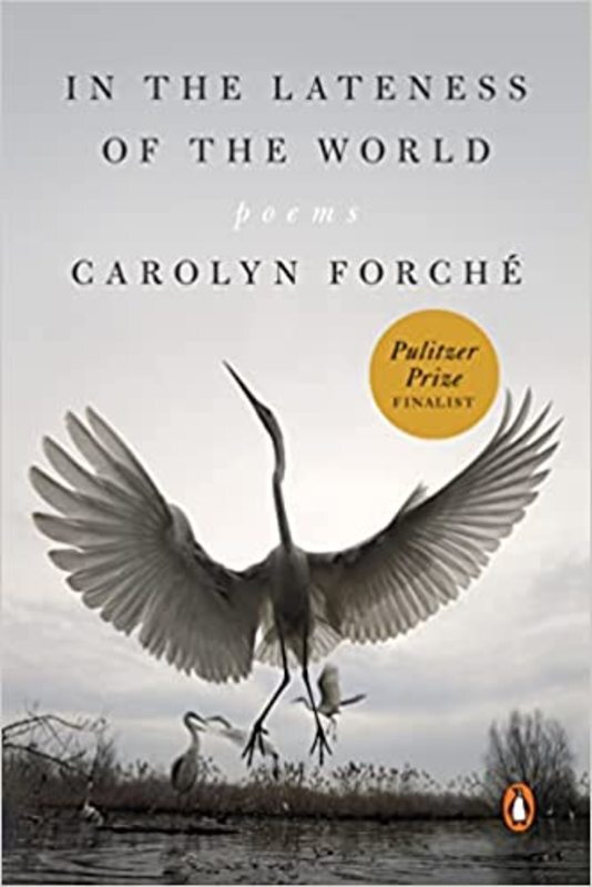 Book cover for "In the Lateness of the World" by Carolyn Forché