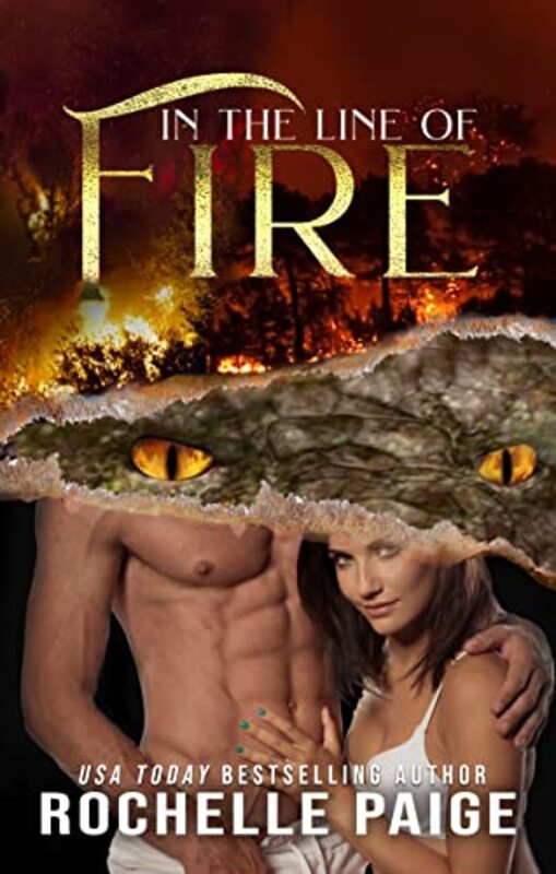 Book cover for "In the Line of Fire" by Rochelle Paige