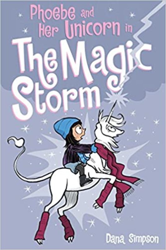 Book cover for "In the Magic Storm" by Dana Simpson