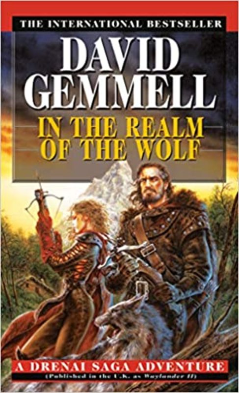 Book cover for "In the Realm of the Wolf" by David Gemmell