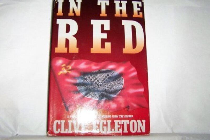 Book cover for "In the Red" by Clive Egleton