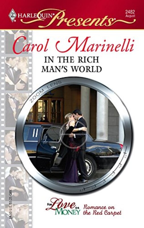 Book cover for "In the Rich Man's World" by Carol Marinelli