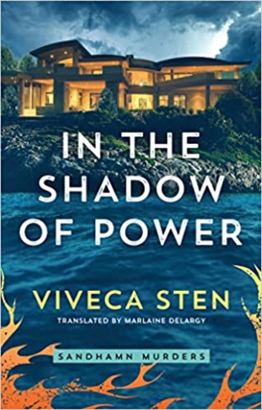 Book cover for "In the Shadow of Power" by Viveca Sten