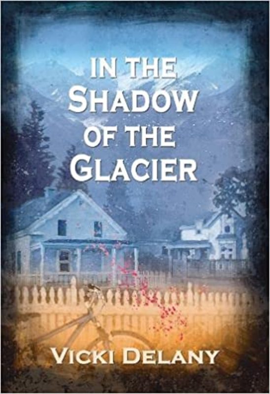 Book cover for "In the Shadow of the Glacier" by Vicki Delany