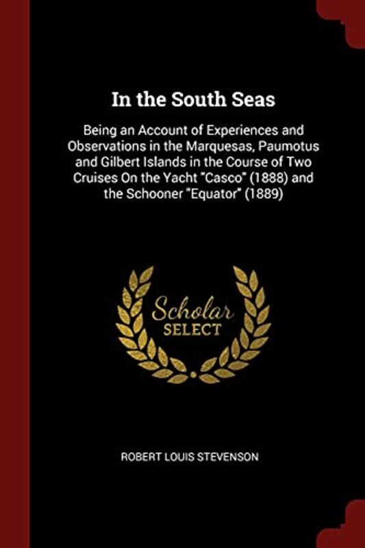 Book cover for "In the South Seas" by Robert Louis Stevenson