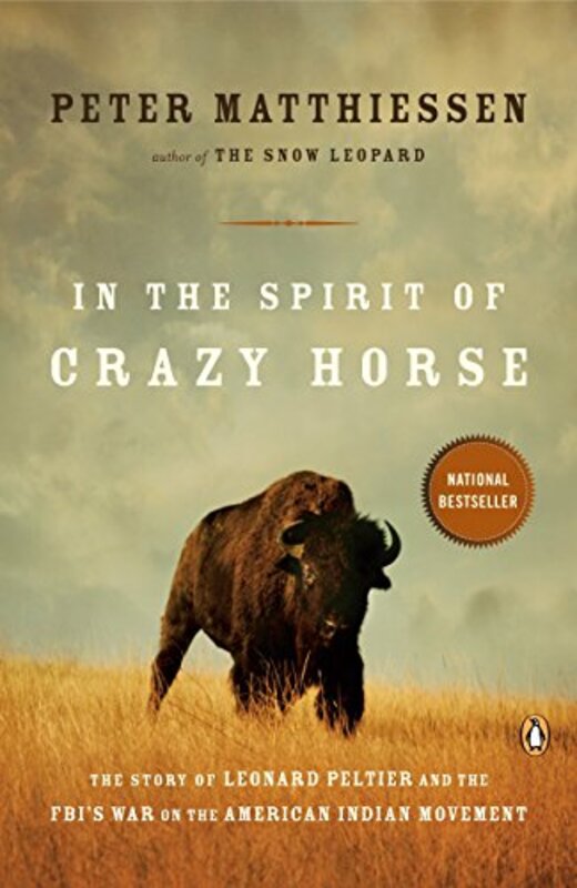 Book cover for "In the Spirit of Crazy Horse" by Peter Matthiessen