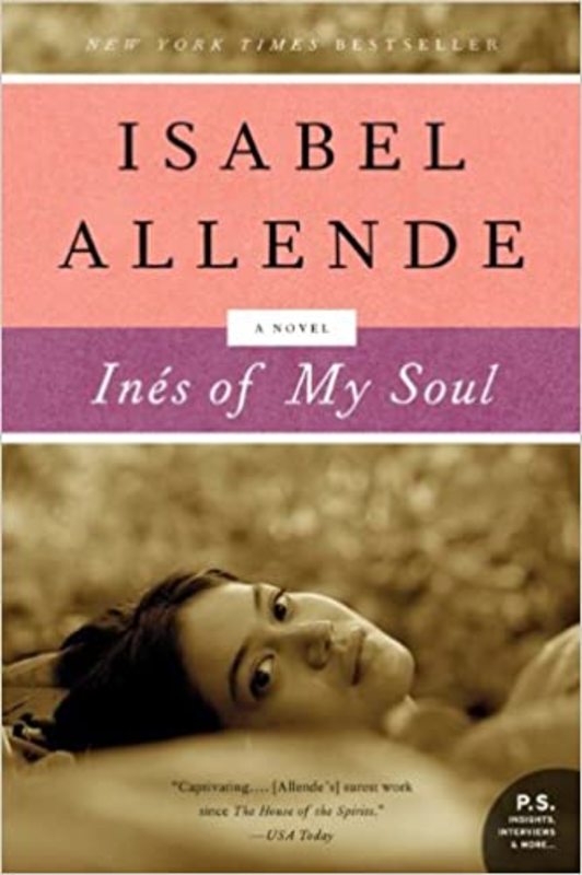 Book cover for "Inés of My Soul" by Isabel Allende