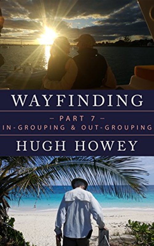 Book cover for "In-Grouping and Out-Grouping" by Hugh Howey