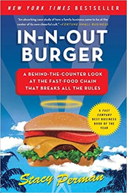 Book cover for "In-N-Out Burger" by Stacy Perman