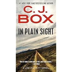 Book cover for "In Plain Sight" by CJ Box