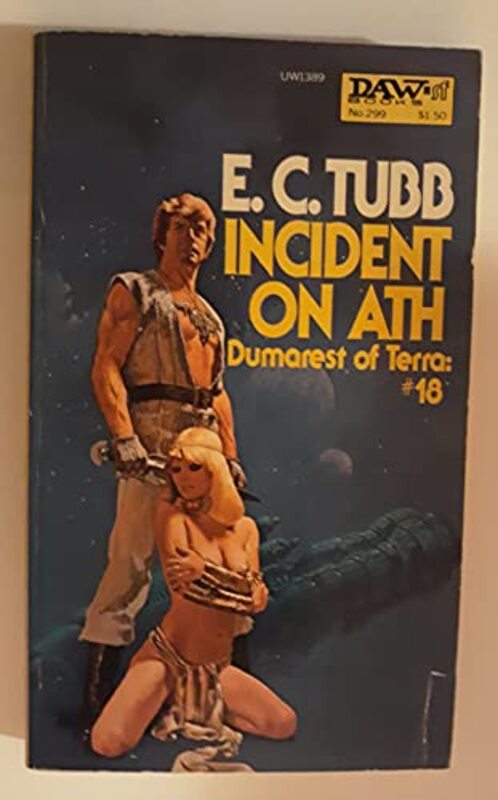 Book cover for "Incident on Ath" by EC Tubb