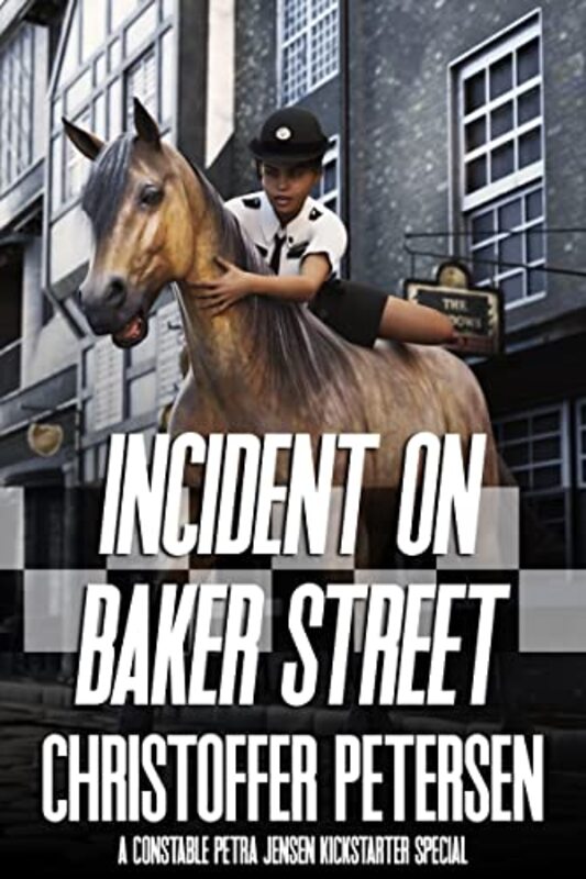 Book cover for "Incident on Baker Street" by Christoffer Petersen