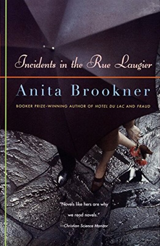 Book cover for "Incidents in the Rue Laugier" by Anita Brookner