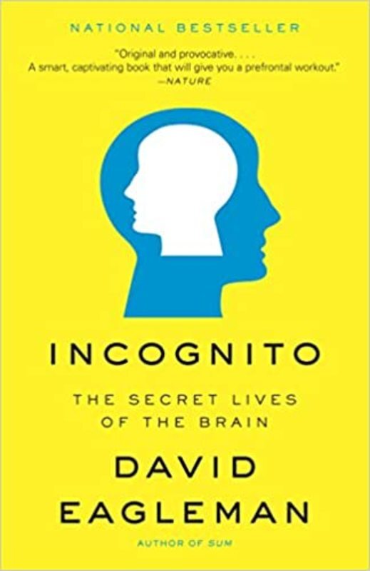 Book cover for "Incognito" by David Eagleman