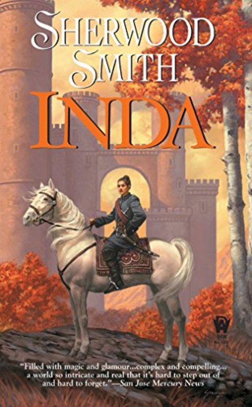 Book cover for "Inda" by Sherwood Smith