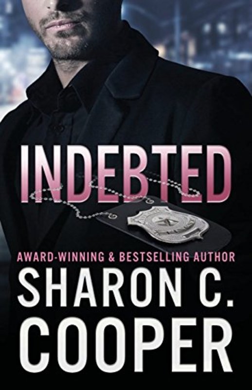 Book cover for "Indebted" by Sharon C Cooper